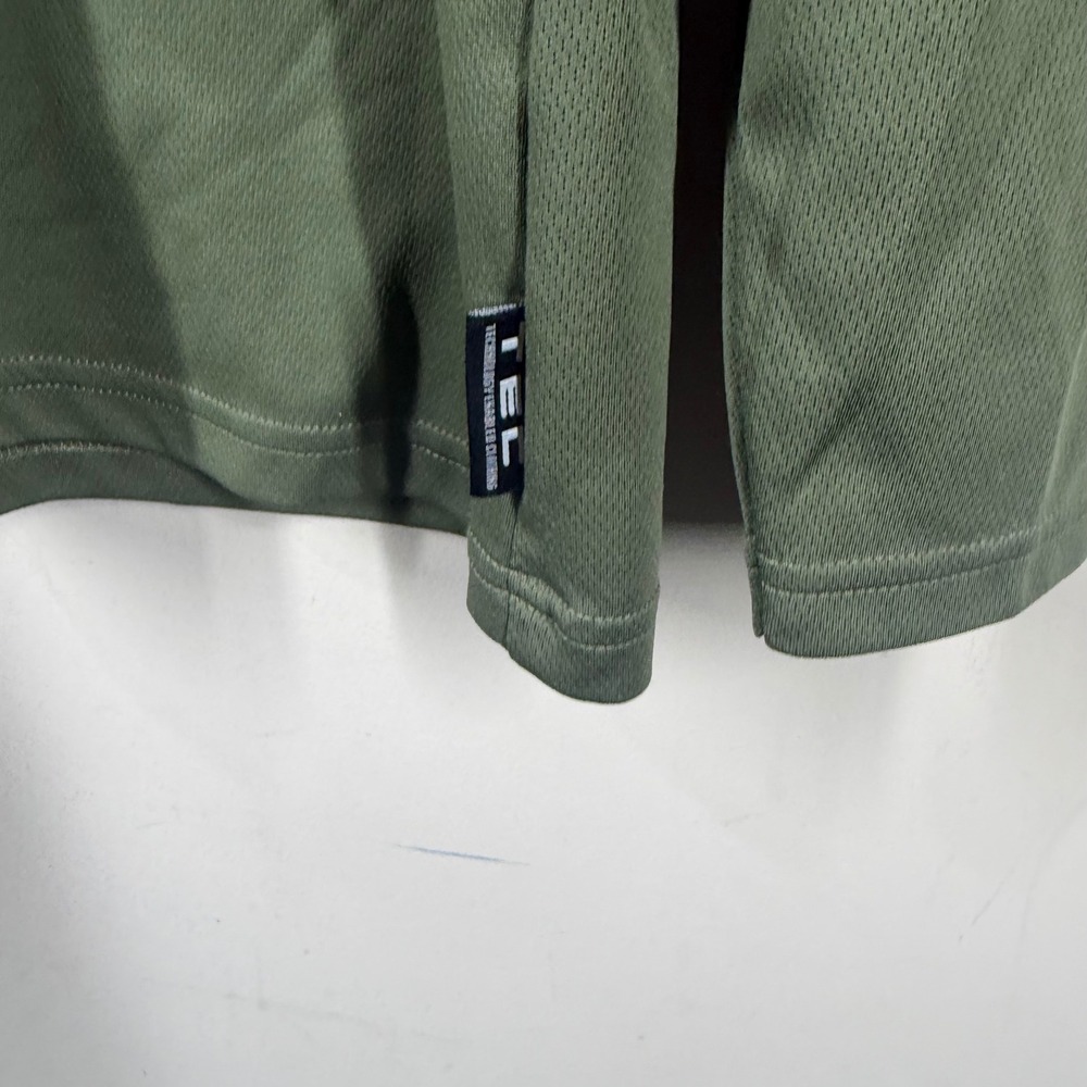 Scottevest‎ Mens High IQ TEC Performance Long Sleeve T Shirt 3 Pocket Green Sz L - Picture 4 of 16